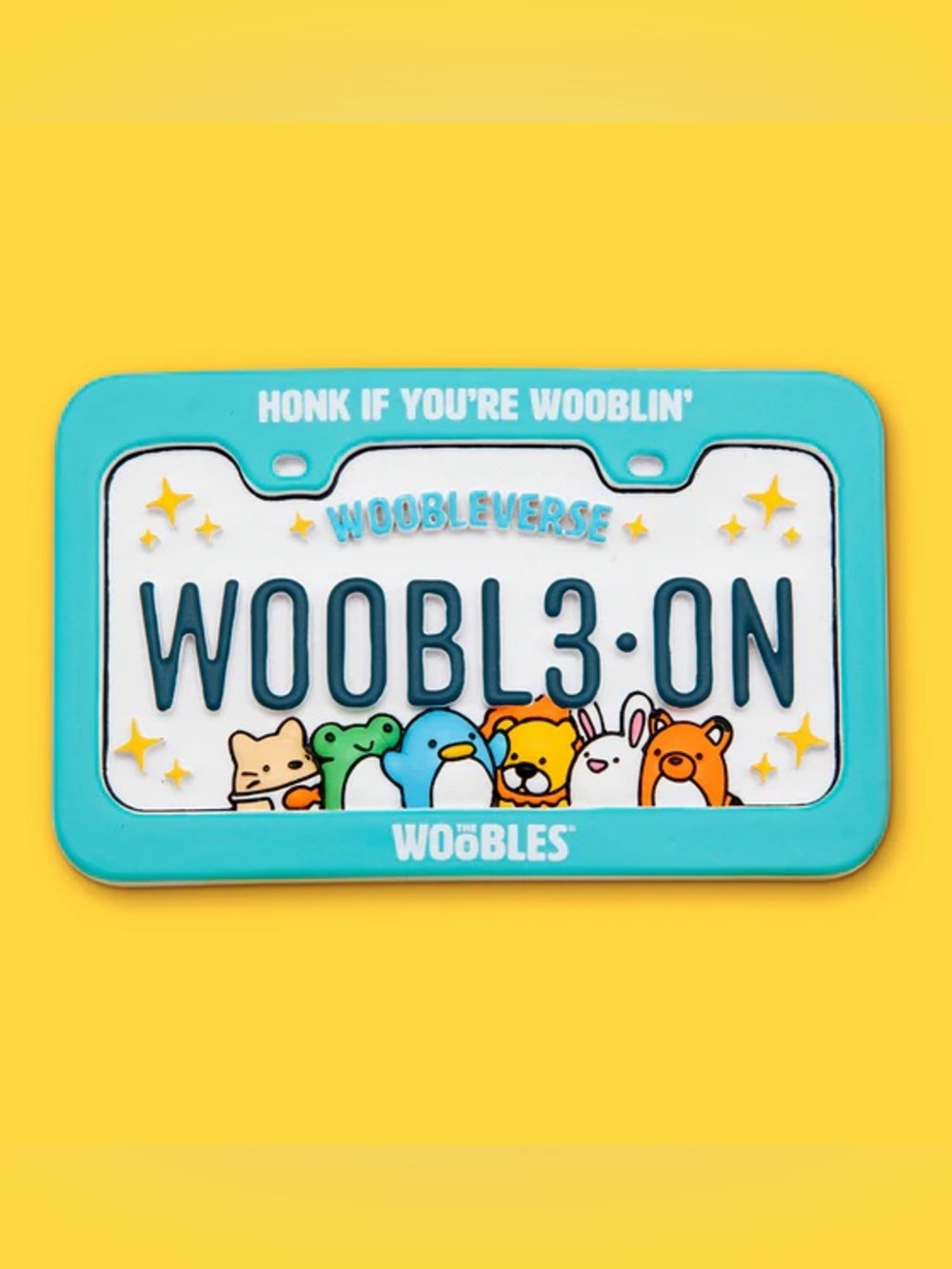 2026 Wooble Wagon Tour Event Exclusive License Plate Magnet